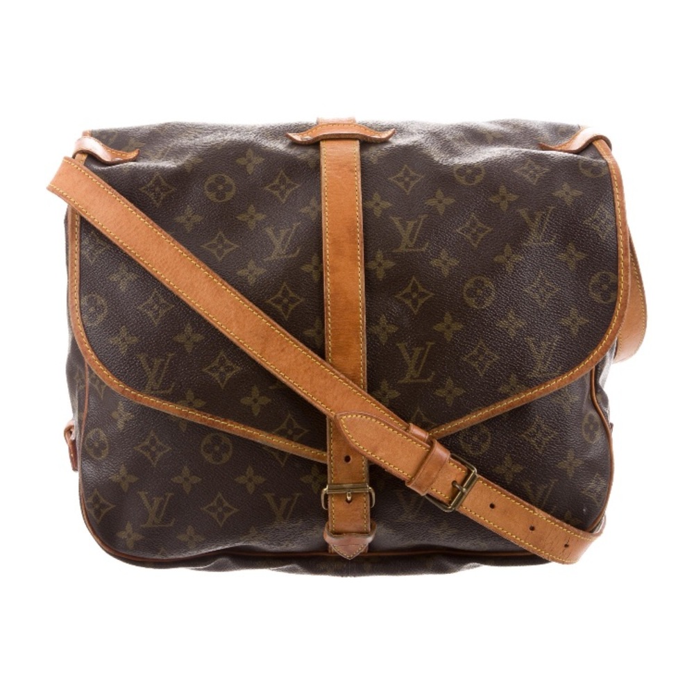 Louis Vuitton Saumur 30 with brass hardware